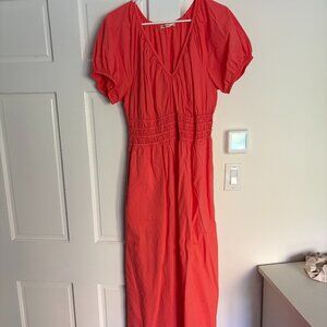 Poplin Midi Dress [Marine Layer]